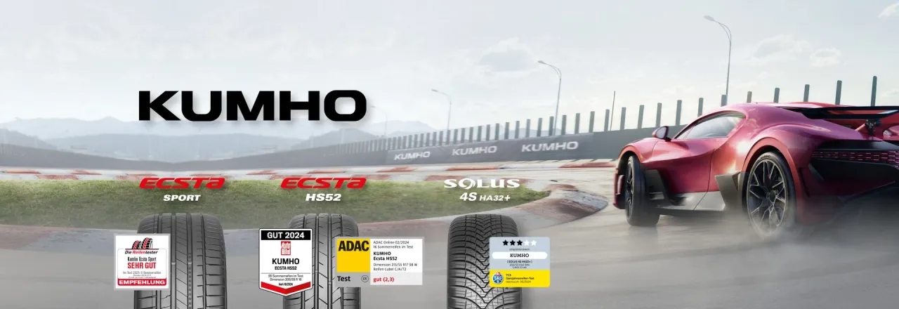 Kumho Reifen: Hochwertige Modelle für Sicherheit und Leistung im Test