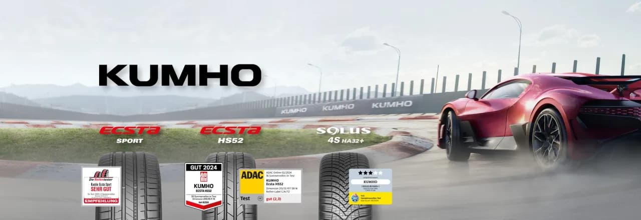 Kumho Reifen: Hochwertige Modelle für Sicherheit und Leistung im Test